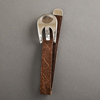 Serge Manzon sterling silver watch by Longines for Pierre Cardin