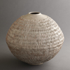 Clyde Burt large ceramic gray vessel