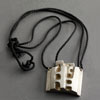 Parvine Curie sterling pendant 