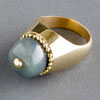 William Spratling 18k yg ring with Columbian jade